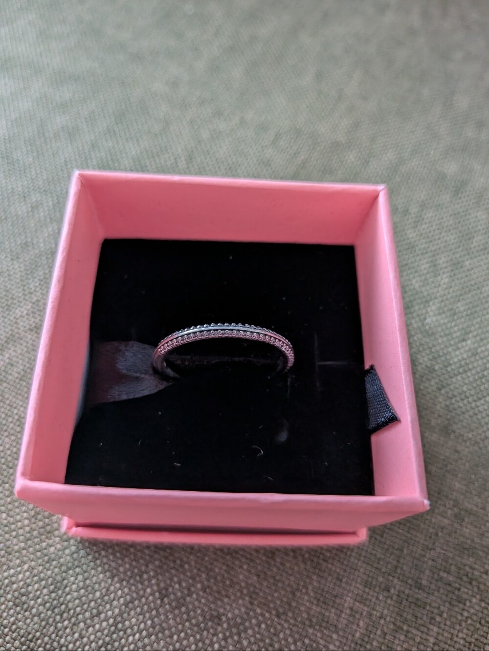 Pandora Silver Ring Size 8.5